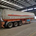 3 essieux 56000L LPG Tanker de réservoir de gaz SEMI